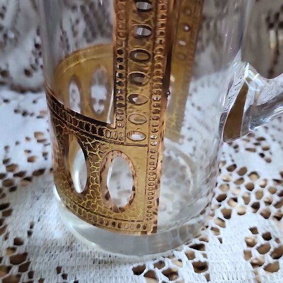 Vintage MCM Martini Pitcher With Glass Stirrer Culver Antigua - Picture 11 of 13